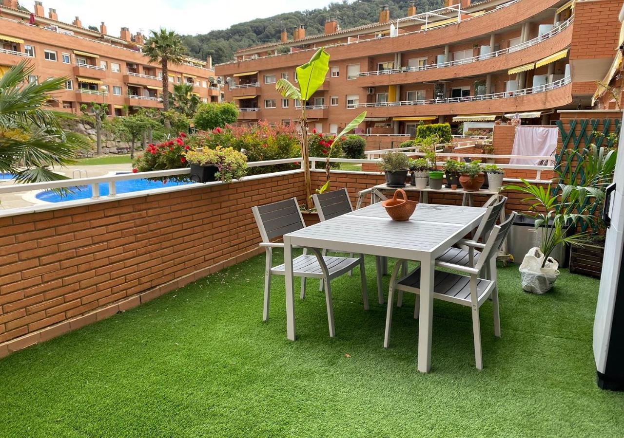 Apto. Jardin De Santa Barbara Blanes Buitenkant foto