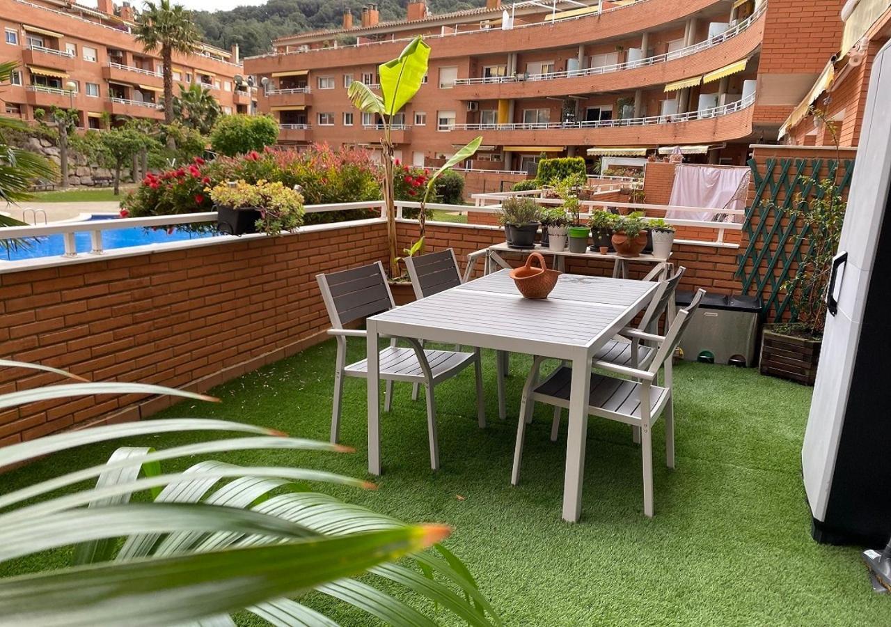 Apto. Jardin De Santa Barbara Blanes Buitenkant foto